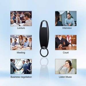 Enregistreur vocal professionnel V13 à activation vocale, lecteur MP3 OTG, enregistrement audio HiFi 192 Kbps, <span class=keywords><strong>dictaphone</strong></span> pour cours, conférences, interviews - Product Image 6