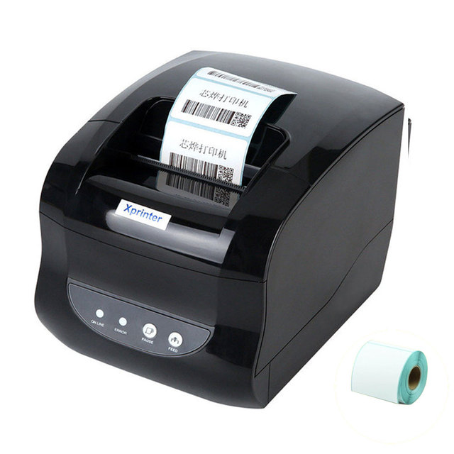 Xprinter 365 All-in-one 3 Inch Barcode Label Sticker Printer for Tags Ticket Printing