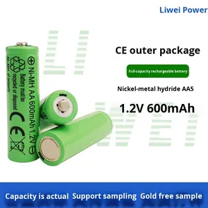 Năng lượng mặt trời Lawn ánh sáng cho đồ chơi được xây dựng trong AA <span class=keywords><strong>NiMH</strong></span> 600mAh 1.2V có thể sạc lại pin bán buôn từ nhà sản xuất LV - Product Image 3