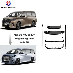 อัพเกรดชุดร่างกายสําหรับTOYOTA ALPHARD 40S 2023 ปีอุปกรณ์เสริมในรถยนต์อะไหล่ปรับแต่งอัตโนมัติแห้งคาร์บอนไฟเบอร์ด้านหน้าLipด้านหลังLip