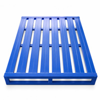 Palette industrielle en acier pour système de rayonnage d'entrepôt, palettes métalliques robustes Q235B