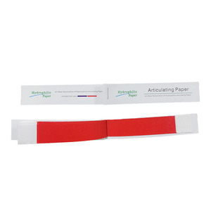 Carta articolata dentale blu e rossa di prima qualità dritta/carta carbone 100um - Product Image 1