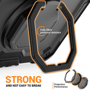 Funda Protectora de TPU para iPad Pro <span class=keywords><strong>11</strong></span> y <span class=keywords><strong>11</strong></span>.ª Generación con Diseño Resistente a Caídas, Soporte Giratorio y Funciones Portátiles - Product Image 4