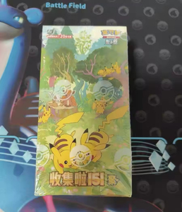 YY Genuine Official Pikachu Wholesale Simplified Chinese New 151 Vol.4 Together Trading <b>Card</b> PTCG Pack Booster Box - Product Image 2