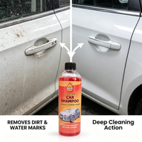 Shampooing de lavage auto concentré 500ml Rouge Acide PA1:10, Savon Moussant pour le detailing, Dégraissant pour poussière de frein, Nettoyant pour canon à mousse