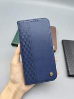 Étui en cuir PU avec aimant puissant pour iPhone 18 Pro Max, coque arrière rabattable
