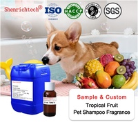 OEM Maßgeschneiderte Tropische Frucht-Aromaöle Haustier-Deodorant Katzen- und Hundehaar-Entwirrungsspray Tierpflege-Tücher Tiershampoo Düfte