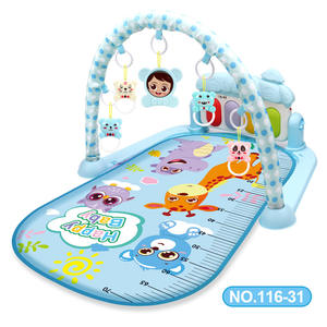 2024 multi-fonctionnel activité Fitness lit <span class=keywords><strong>jeu</strong></span> de sommeil bébé jouer tapis de gymnastique bébé coup de pied et tapis de <span class=keywords><strong>jeu</strong></span> avec Piano 0-1 ans - Product Image 3