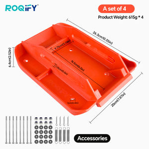 ROQIFY Estabilizador de <span class=keywords><strong>Caravana</strong></span>, Base Grande Reforzada, Soporte de Esquina para Caravanas Europeas, <span class=keywords><strong>Se</strong></span> <span class=keywords><strong>Vende</strong></span> Individualmente - Product Image 6