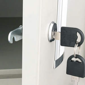 メーカー卸売スチールオフィス家具ロックシリンダー金属偏心カムロック - Product Image 2