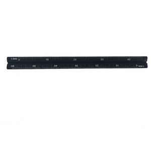 Règle d'échelle architecturale triangulaire en aluminium de vente chaude de 30cm pour le dessin d'artistes de <span class=keywords><strong>dessinateur</strong></span> - Product Image 5