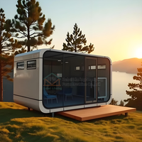 Usine professionnelle personnalisée de haute qualité cabine Sh apple 20 pieds 40 pieds extérieur moderne populaire préfabriqué petite maison avec livraison rapide