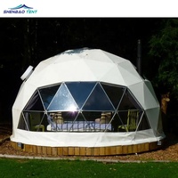 Dômes géodésiques de luxe pour observer les étoiles en toute saison, tentes préfabriquées, tentes de safari, yourtes, igloos pour le camping avec PVC imperméable