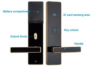 Innovadora Cerradura Magnética Anti-Robo de Acero Inoxidable 304 para Puertas de Hotel |   para uso en edificios de oficinas |   Certificado por UL |   32 Años