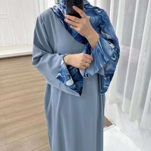 Nuevo Diseño de Abayas de Invierno <span class=keywords><strong>al</strong></span> <span class=keywords><strong>por</strong></span> <span class=keywords><strong>Mayor</strong></span>, Estilo Dubái, Kimono Turco, Abrigo Abaya - Product Image 2