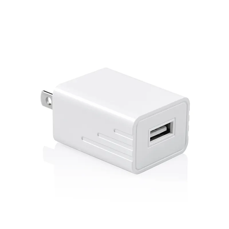 Hot Sale 5V 1A US Plug Mobile Phone Charger CE RoHS ETL Certified USB Charger Adapter For iPhone Ipad MP4