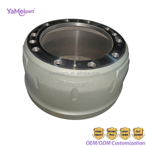 <span class=keywords><strong>Tambour</strong></span> de <span class=keywords><strong>frein</strong></span> de camion personnalisé en usine, qualité OEM, fabricant WG4075450001, compatible DAF XF <span class=keywords><strong>106</strong></span> Foton Auman - Product Image 6