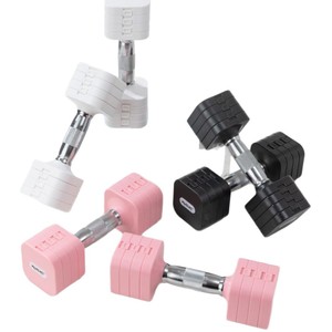 Manubri in Acciaio Regolabili e Staccabili Unisex <span class=keywords><strong>con</strong></span> <span class=keywords><strong>Bilanciere</strong></span> per Fitness e Boxe - Attrezzatura Sportiva Intelligente per Casa - Product Image 2