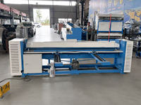 Machine de pliage semi-automatique électrique pour conduits HVAC, plieuse en acier inoxydable et aluminium, machine de fabrication de conduits d'air pour tôles fines