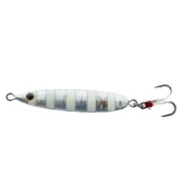 Nouveautés Printemps LUTAC Leurre Dur Super Longue Portée avec Œil de Poisson Simulé 3D 85mm 40g, Hameçon Triple Plume pour Eau Entière