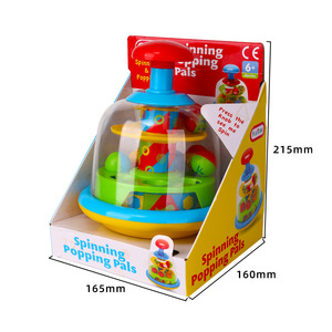 Giocattolo Educativo Montessori per Bambini in Età Prescolare, Palla Girevole da Pressare <span class=keywords><strong>e</strong></span> Girevole, Gioco Sensoriale per lo Sviluppo della Motricità Fine - Product Image 6