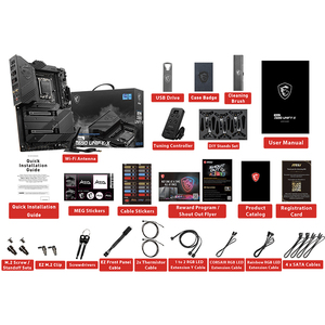เมนบอร์ดมือสอง MEG Z690 UNIFY-X พร้อม WIFI และรองรับหน่วยความจำ DDR5 รองรับซีพียู Intel Core/Pentium Celeron รุ่นที่ 12 MEG Z690 UNIFY-X MEG Z690 - Product Image 1
