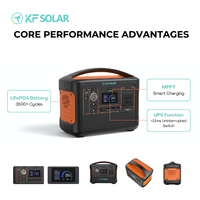 Centrale solaire mobile extérieure tout-en-un personnalisée 12v 24v mini générateur solaire au lithium-ion pour camping RV usage domestique