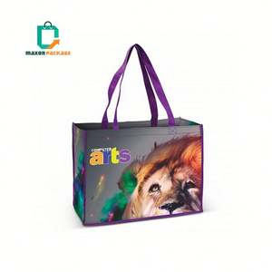 Sedex Audit Tela con logotipo personalizado Diseño de flores Laminado Pp Bolsas no tejidas - Product Image 4