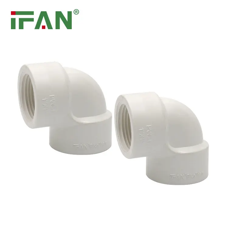 IFAN Đầu Cái 1/2 ''-2'' Đầu Nối Ống Pvc Khuỷu Tay Upvc Sch 40 Đầu Nối Ống Upvc 90 Độ