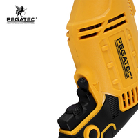 PEGATEC PS11006 Perceuse à percussion électrique à vitesse variable professionnelle pour le bricolage, le bois, l'acier et le plastique, personnalisable OEM