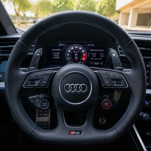 Palancas de Cambio Magnéticas de Fibra de Carbono para <span class=keywords><strong>Audi</strong></span> RS5 B9, Serie RS RS1 RS2 RS4 RSQ5, Palanca de Cambio Magnética para <span class=keywords><strong>Audi</strong></span> RS3 - Product Image 5