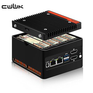 CWWK Pocket NAS X86 P6 N150 Mini PC 4 Bay 2 x I226-V 2.5GbE LAN Micro Server DDR5 RAM 4 x M.2 NVMe Piccolo <span class=keywords><strong>Computer</strong></span> Desktop - Product Image 1