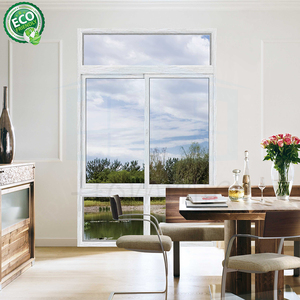 Portes et fenêtres coulissantes panoramiques en aluminium 48x60, double verre trempé, baie vitrée - Product Image 1