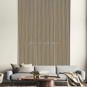 Panneaux acoustiques en <span class=keywords><strong>bois</strong></span> naturel Akupanel, chêne moderne rainuré, panneaux muraux insonorisants en <span class=keywords><strong>laine</strong></span> <span class=keywords><strong>de</strong></span> <span class=keywords><strong>bois</strong></span> pour studios et hôtels - Product Image 6