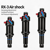 Amortisseur à air pour vélo RX3 165mm/190mm/210mm avec fonction de réglage/amortissement/verrouillage, amortisseur arrière VTT