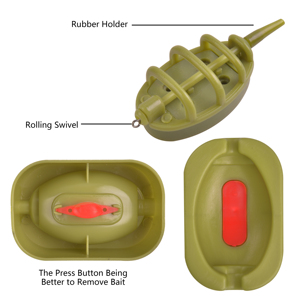 <span class=keywords><strong>Ensemble</strong></span> de mangeoires de méthode en ligne de pêche à la <span class=keywords><strong>carpe</strong></span> avec outil de support de moules à dégagement rapide pour accessoires d'appâts de pêche à la <span class=keywords><strong>carpe</strong></span> - Product Image 4