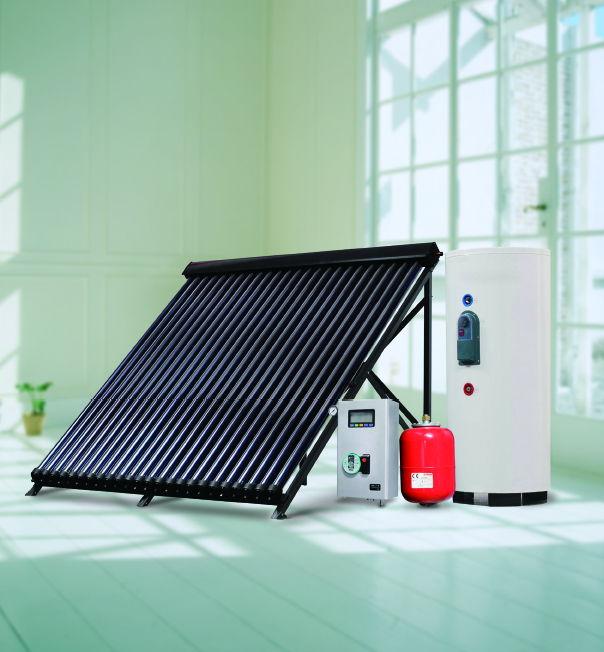 HANDA High Quality Split Solar Water Heater System Pressurized Gas Power  Vacuum Tubes Evacuated Tube Water Heat Collector for