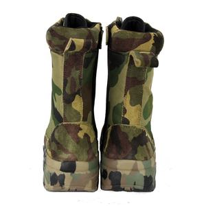 Venta directa de fábrica <span class=keywords><strong>botas</strong></span> de cuero medio asalto bosque camuflaje entrenamiento al aire libre senderismo <span class=keywords><strong>botas</strong></span> de hombre de alta calidad - Product Image 3