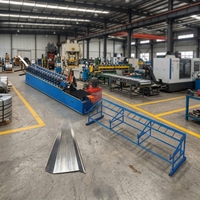 Machine automatique de profilage de rails à persiennes, machine de fabrication de profilés de quille à persiennes en acier galvanisé