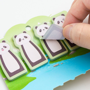 Cute Pet Thumb <b>Sticky</b> <b>Notes</b> Cartoon Ins Aesthetic Self Adhesive Memo Labels For Study Classification Student Reward Use - Product Image 3