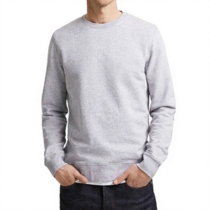 Sudadera de Cuello Redondo para Hombre, Calidad Premium, Manga Larga, Transpirable, Moda de Invierno, Ropa Casual, Servicio OEM, 100% Algodón Felpa - Product Image 1