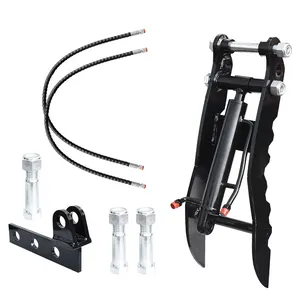 Mini máy xúc tập tin đính kèm 1-3 Tấn Công suất thủy lực ngón tay cái kẹp Digger nhỏ Digger chi nhánh Gripper <span class=keywords><strong>New</strong></span> River xây dựng - Product Image 1
