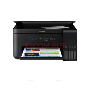 4 цвета фото принтер для EPSON L4158 Wi-Fi 3 в 1 многофункциональный принтер
