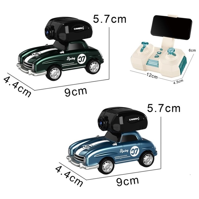 2025 New Design 2.4G Mini FPV Rc Car With Camera Mini Micro Rc Drift Cars 1:76 Mini Rc Car 1:87 Shantou Toy