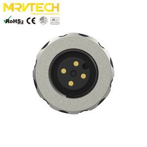Conector Marvtech Hembra M12 de 4, 5 y 8 Polos para Ensamblaje en Campo, para Automatización Industrial, Cajas de Sensores/Actuadores - Product Image 3
