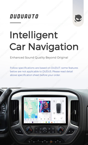 MEKEDE-Autoradio DUDUDU7 7870, navigation GPS pour voiture 12 pouces SILVERADO GMC <span class=keywords><strong>SIERRA</strong></span> 2014-2020 - Product Image 4