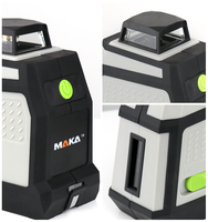 Niveau laser 360° auto-nivelant, niveau laser OEM ODM, logo personnalisé, haute précision