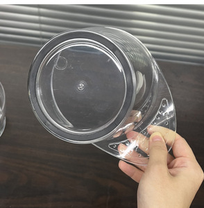 Bol transparent pour teinture capillaire, récipient de mélange de couleur de cheveux antiadhésif, facile à nettoyer, outil de coiffure et de coloration pour salon - Product Image 3