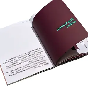 Aangepaste Brochure Boekje Handleiding Folder Folleto Plegbare Bedrukking Premium Papieren Logo Afdrukken Opvouwbare Flyer Catalogus