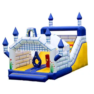 wholesale water slide basketball commercial inflatable jumping bouncer castle bounce houses obstacle